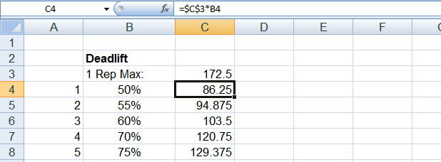 Bodybuilding And Microsoft Excel