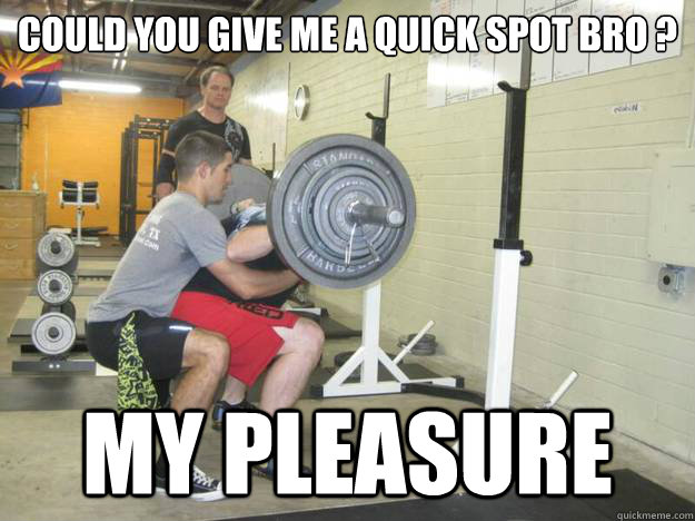 squat spotter