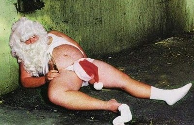 drunk santa