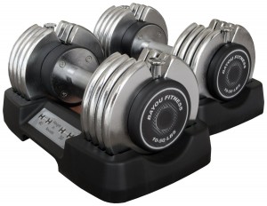 Bayou Fitness Pair adjustable dumbbells