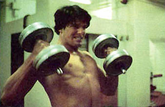 Christopher Reeve Working Out Superman The Movie