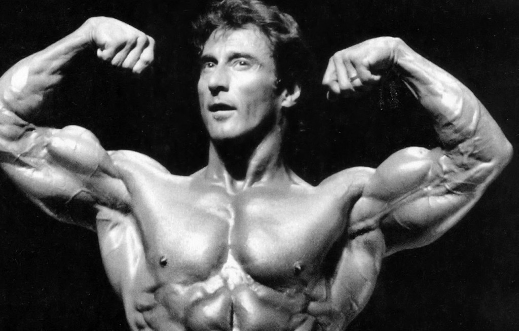 Frank Zane bicep flex