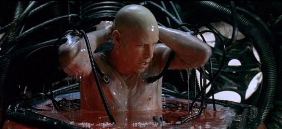 neo plugged into matrix