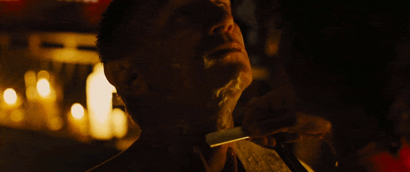 Straight razor skyfall Bond Moneypenny gif