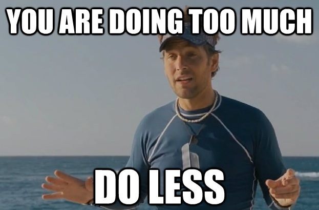 paul rudd do less meme