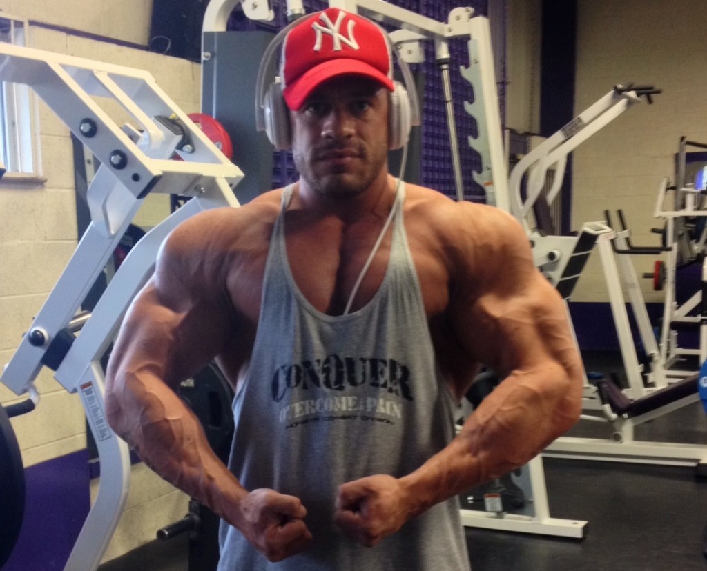 Bodybuilder Pete 'PJ' Wisbey