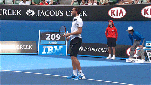 ernest gulbis tennis racket smash gif
