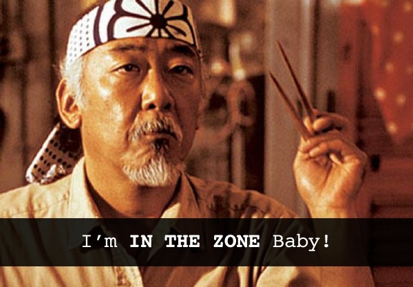 i'm in the zone
