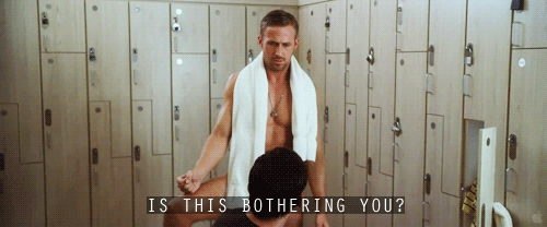 changing room guy naked