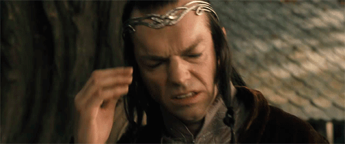 elrond facepalm gif