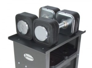 Ironmaster 75lb Quick-Lock adjustable dumbbells