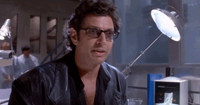 ian malcolm there its is gif jurassic park