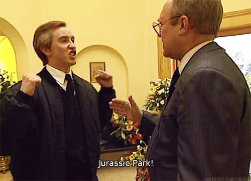 Alan Partridge Jurassic Park