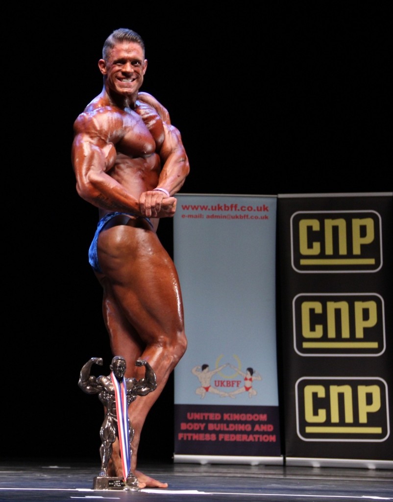 Bodybuilder Pete 'PJ' Wisbey