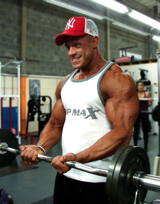 Bodybuilder Pete 'PJ' Wisbey
