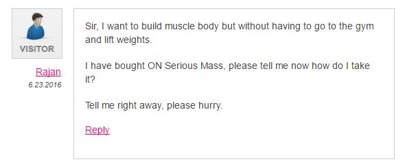 rajan comment gymtalk