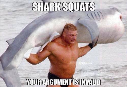 shark squats