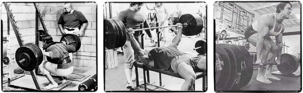 squat bench deadlift