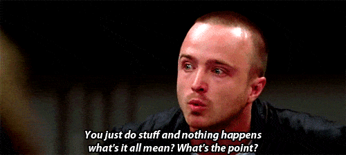 jesse pinkman what's the point gif