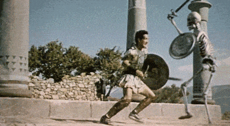 jason and the argonauts skelton fight gif