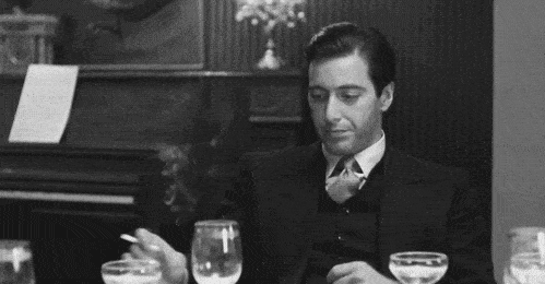 michael corleone godfather gif